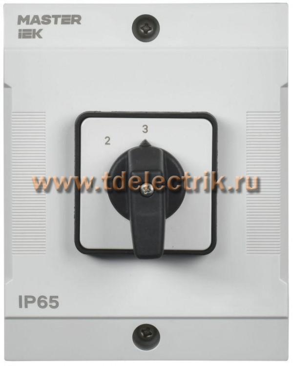 Фотография №1, Переключатели кулачковые MASTER IEK