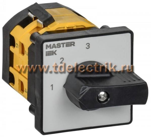 Фотография №1, Переключатели кулачковые MASTER IEK