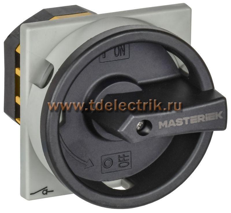 Фотография №1, Переключатель кулачковый закр. рук. 10А сх. 10 MASTER IEK