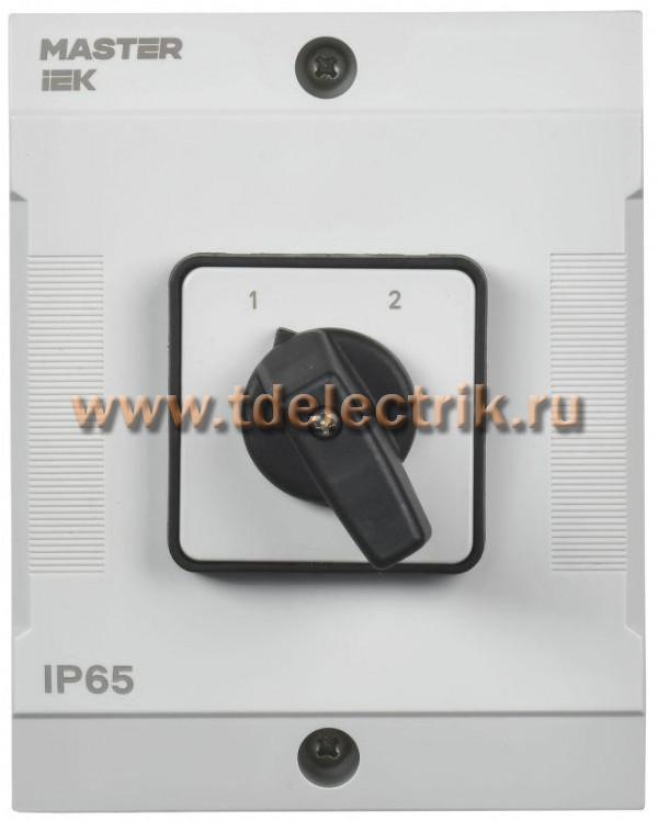 Фотография №1, Переключатели кулачковые MASTER IEK