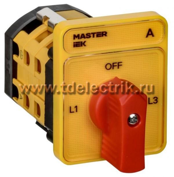 Фотография №1, Переключатели кулачковые MASTER IEK