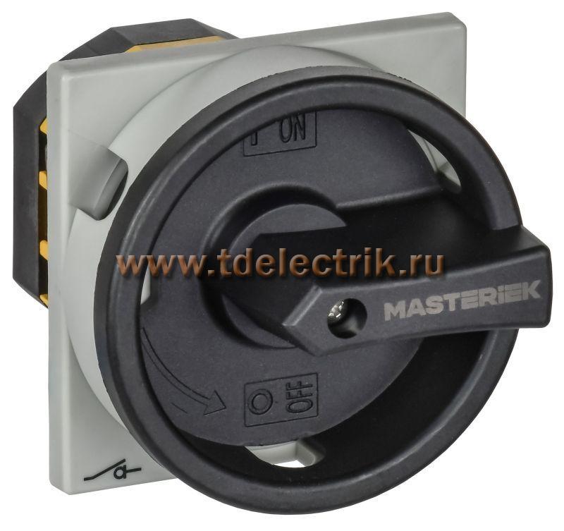 Фотография №1, Переключатель кулачковый закр. рук. 63А сх. 56 MASTER IEK