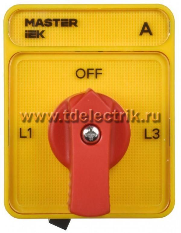 Фотография №1, Переключатели кулачковые MASTER IEK