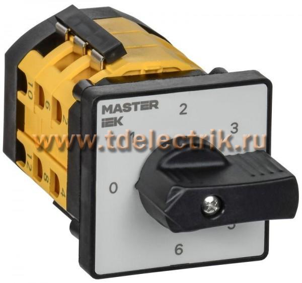 Фотография №1, Переключатели кулачковые MASTER IEK