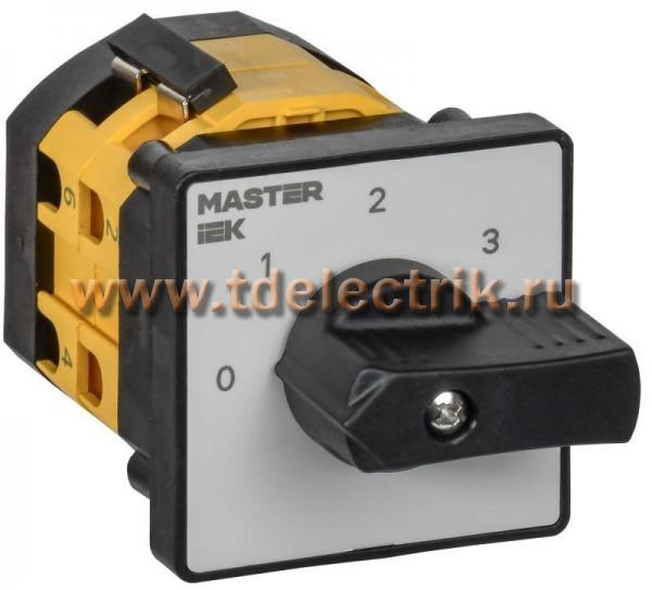 Фотография №1, Переключатели кулачковые MASTER IEK