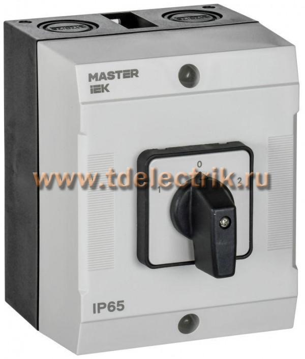 Фотография №1, Переключатели кулачковые MASTER IEK