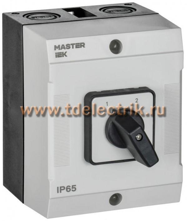 Фотография №1, Переключатели кулачковые MASTER IEK
