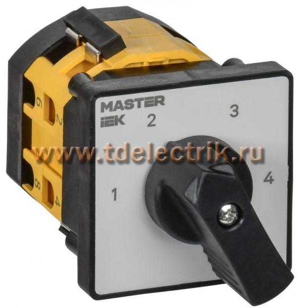 Фотография №1, Переключатели кулачковые MASTER IEK