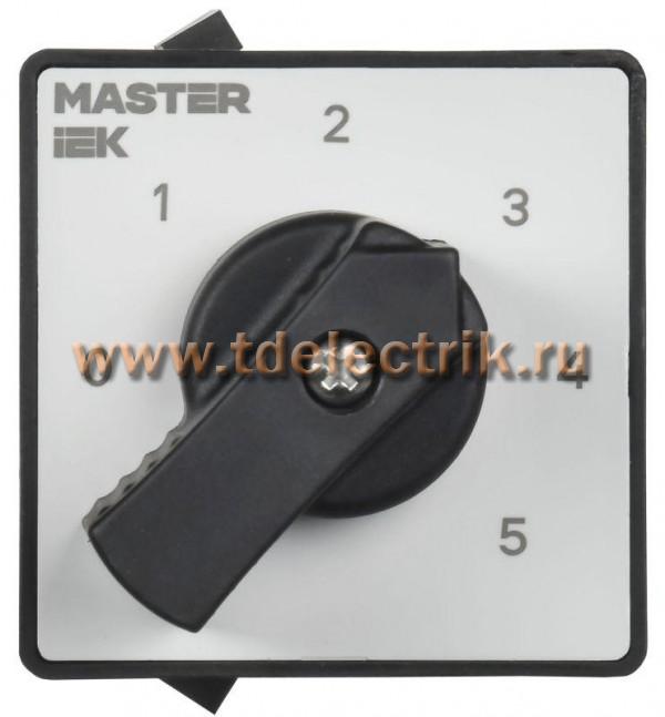 Фотография №1, Переключатели кулачковые MASTER IEK