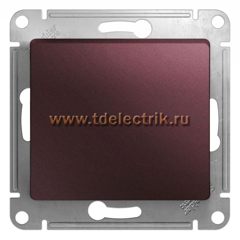 Фотография №1, GLOSSA Нажимная КНОПКАсх.110AX механизмБАКЛАЖАНОВЫЙ