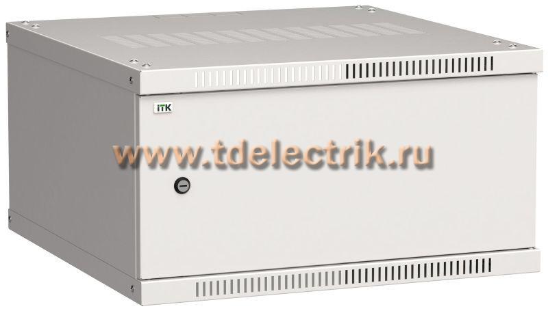 Фотография №1, Шкаф LINEA WE 6U 600x600мм дверь металл серый