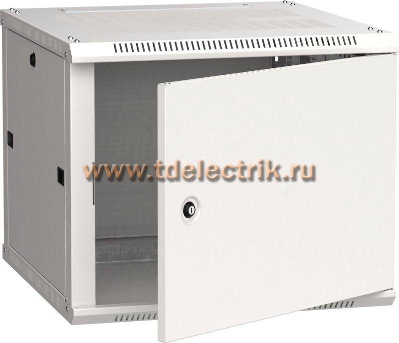Фотография №1, Шкаф LINEA W 9U 600х600мм дверь металл серый RAL7035