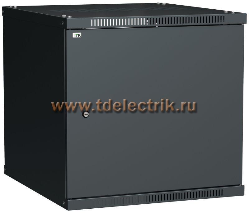 Фотография №1, Шкаф LINEA WE 12U 600x600мм дверь металл черный
