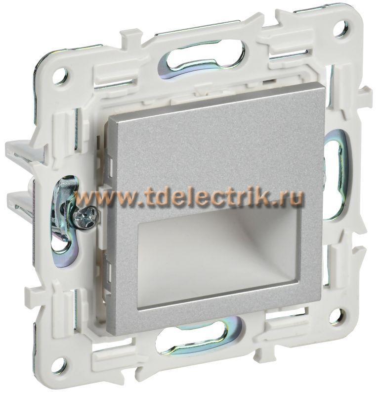 Фотография №1, SKANDY Подсветка LED встраиваемая SK-L01S сереб. IEK