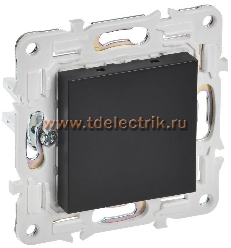 Фотография №1, SKANDY Заглушка с суппортом SK-C01Bl черн. IEK