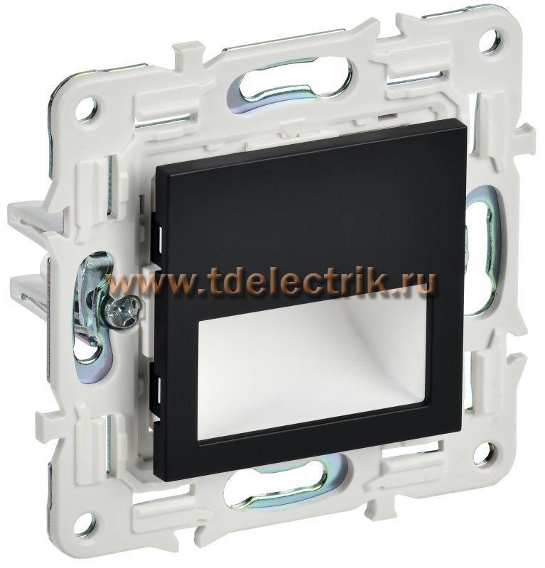 Фотография №1, SKANDY Подсветка LED встраиваемая SK-L01Bl черн. IEK