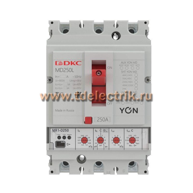 Фотография №1, Авт. выкл. YON MD160H-MR1 3P 160А 65kA Ir 0.4…1xIn Isd 1.5…10xIn