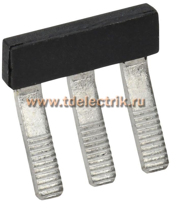 Фотография №1, Перемычка гребенчатая для CTS 4мм2 3PIN IEK