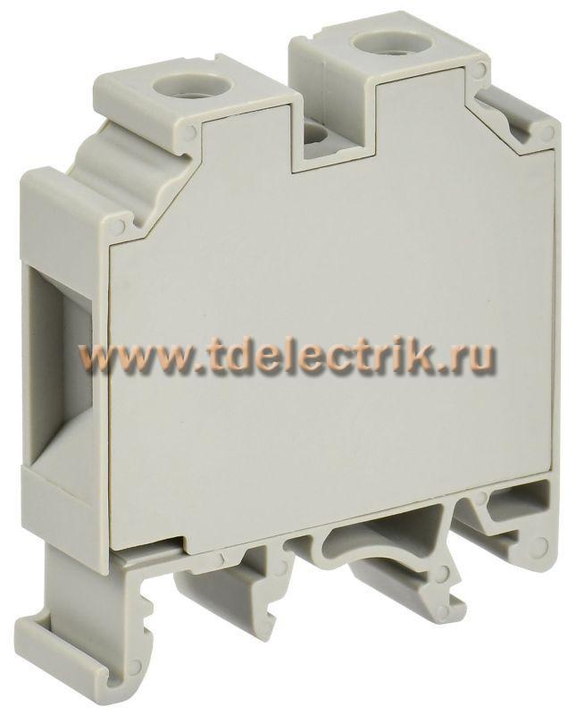 Фотография №1, ARMAFIX Клемма винтовая CTS 16мм2 серая IEK