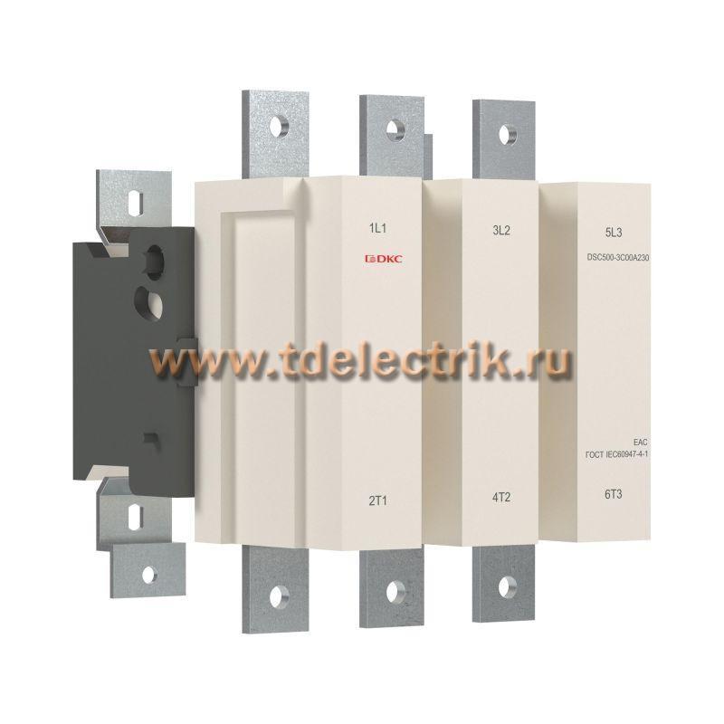 Фотография №1, Магнитный контактор DSC800-3C00A230 800А 400кВт (AC3)  кат 220В AC