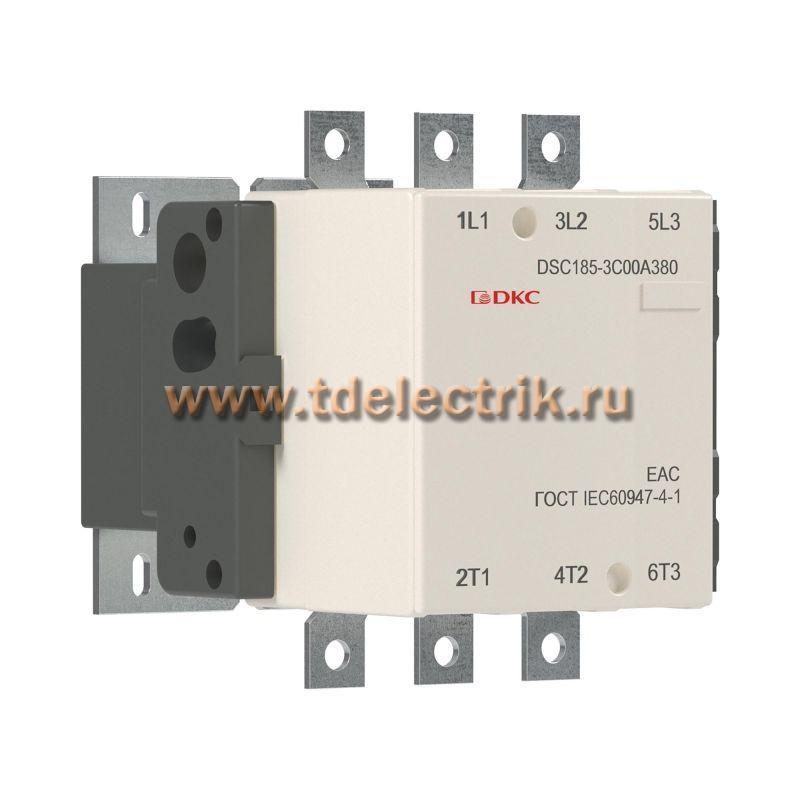 Фотография №1, Магнитный контактор DSC185-3C00A380 185А 90кВт (AC3)  кат 380В AC