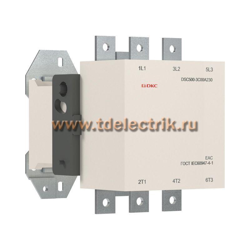 Фотография №1, Магнитный контактор DSC500-3C00A230 500А 250кВт (AC3)  кат 220В AC