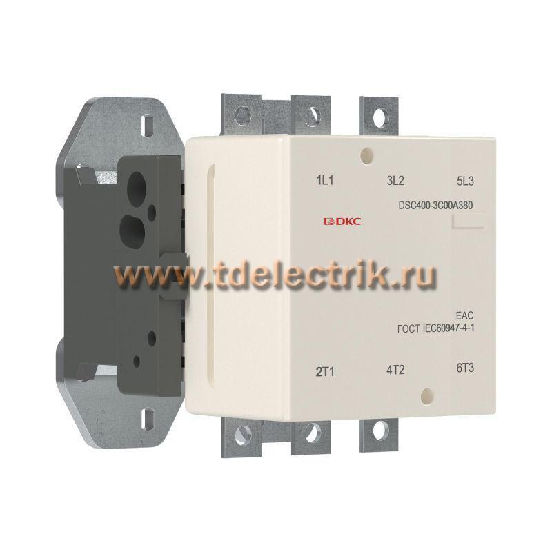 Фотография №1, Магнитный контактор DSC400-3C00A380 400А 200кВт (AC3)  кат 380В AC