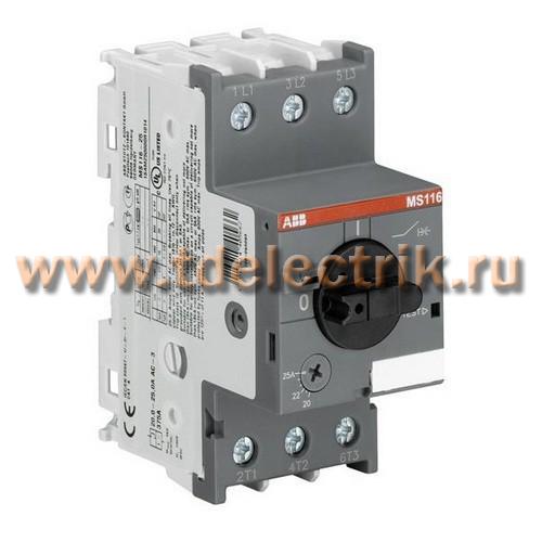 Фотография №1, Автоматы защиты двигателя MS116 / MS132