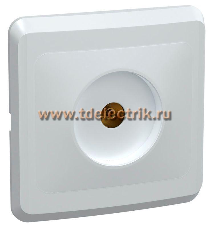Фотография №1, VEGA Розетка 1-мест. TV РТВ10-ВБ бел. IEK