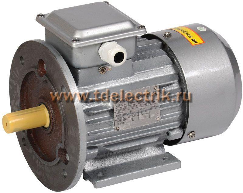 Фотография №1, Электродвигатель АИР DRIVE 3ф АИР 80B2 380В 2,2кВт 3000об/мин 2081 IEK