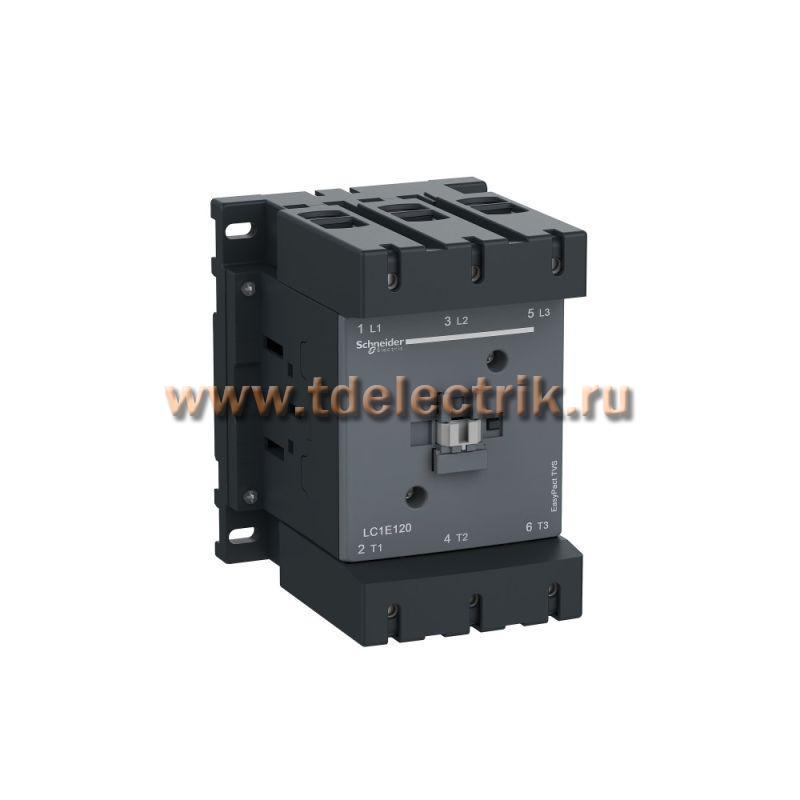Фотография №1, Контактор TeSys E 3п/160А НО+НЗ 380В АС3