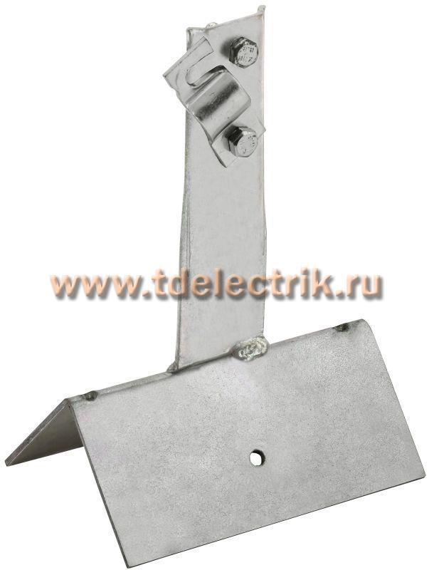 Фотография №1, Держатель проводника кр. 6-10мм вин. кон. шир. h=80мм нерж. сталь IEK
