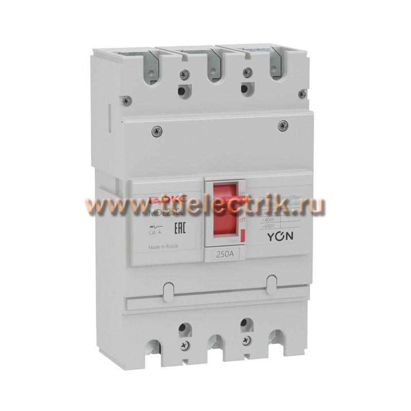 Фотография №1, Авт. выкл. YON MDE250L160 3P 160А 18kA