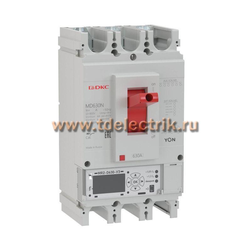Фотография №1, Авт. выкл. YON MD400N-MR2 3P 400А 40kA Ir 0.4…1xIn Isd 1.5…10xIn
