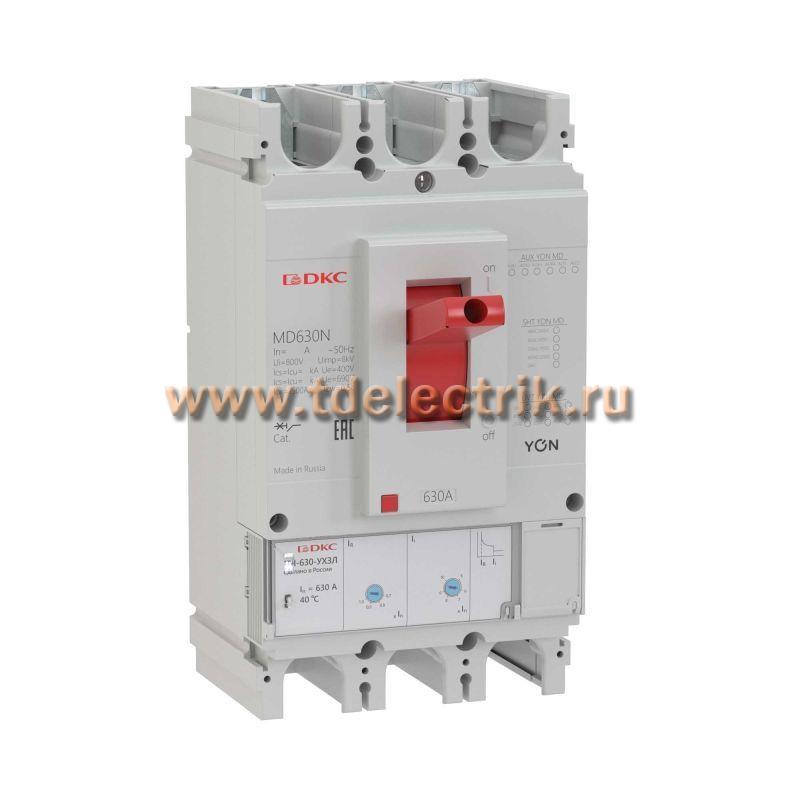 Фотография №1, Авт. выкл. YON MD630F-TM400 3P 400А 50kA Ir 0.7…1xIn Ii 5…10xIn