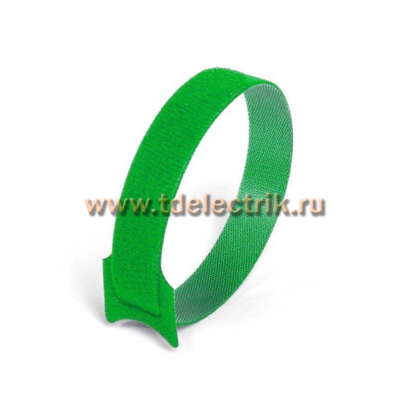 Фотография №1,  Стяжка-велькро КСВ 16х310 (зел) (Fortisflex)