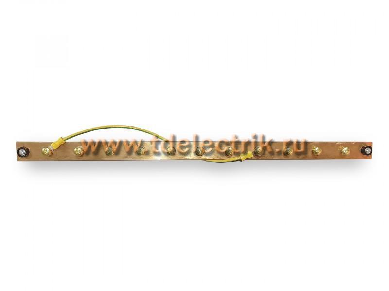 Фотография №1, Hyperline TGRD-19 Медная шина заземления, 19