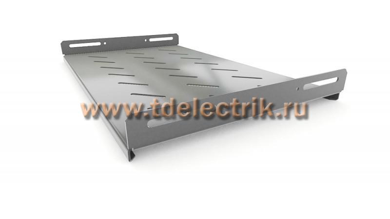 Фотография №1, Hyperline TSH3L-300-RAL7035 Полка стационарная, глубина 300 мм, с боковым креплением, нагрузка до 20 кг, для шкафов серии TTB, TTR, TWB/TWB-FC, 485х300мм (ШхГ), цвет серый (RAL 7035)