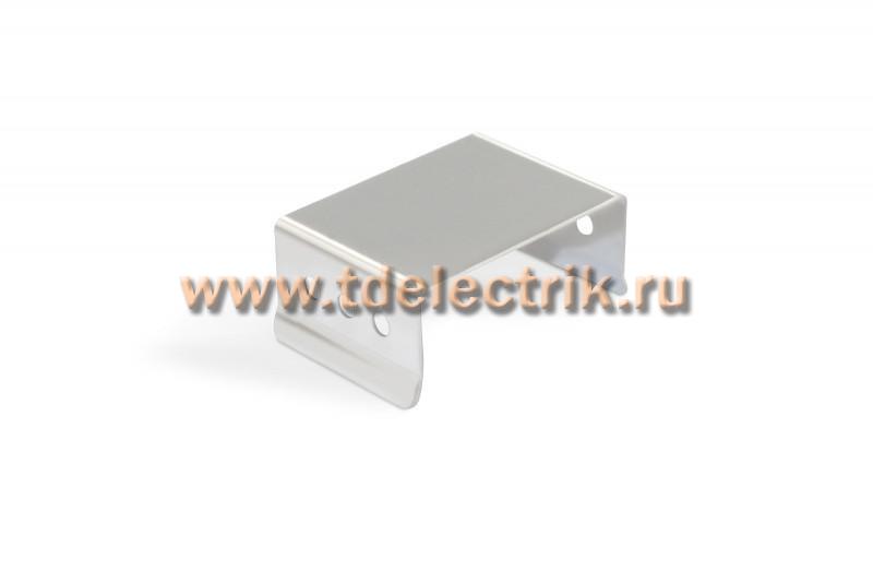 Фотография №1, Hyperline TB2-KIT-SL Комплект для скрепления шкафов серии TTB, TTR между собой (4 скобы + 8 винтов), нержавеющая сталь