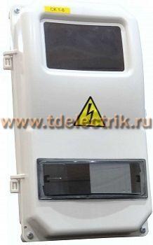 Фотография №1, ЩУРн-П  1/8 (366х200х117) IP55 EKF Basic