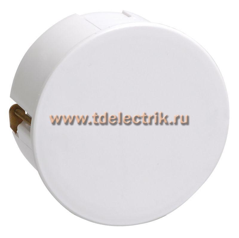 Фотография №1, Коробка расп. КМ41024 пол. ст. D=80х40мм мет. лап. IEK