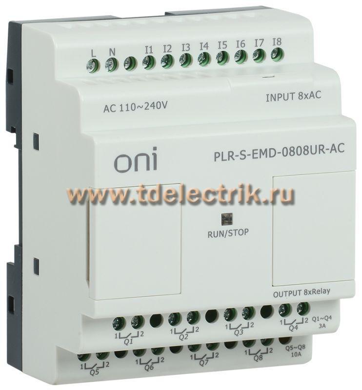 Фотография №1, Логическое реле PLR-S. Расширение 8DI/8DO (R) 220В AC ONI