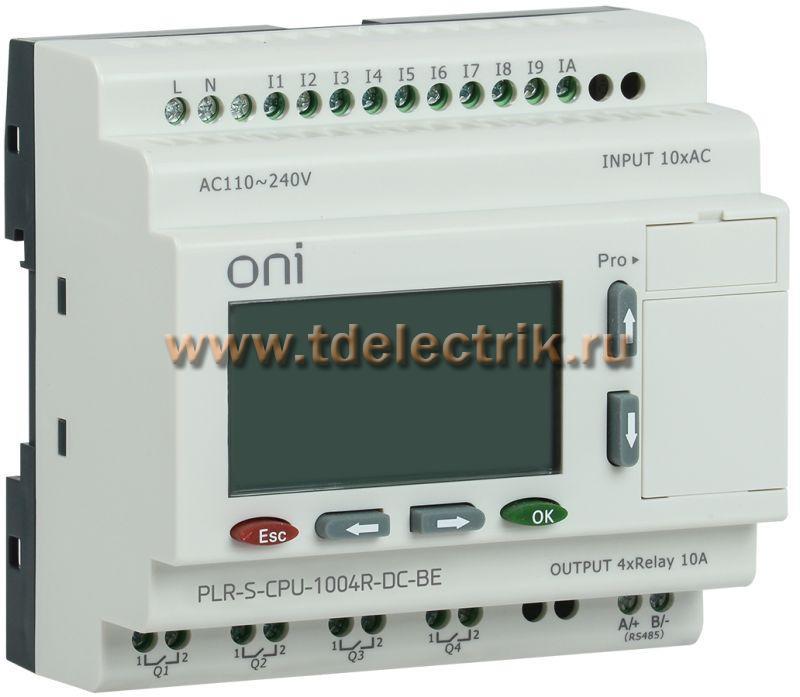 Фотография №1, Логическое реле PLR-S. CPU1004(R) 24В DC с экраном ONI