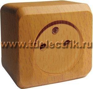 Фотография №1, ЭТЮД О/У РОЗЕТКА без заземления без шторок 16А 250B, БУК, Россия