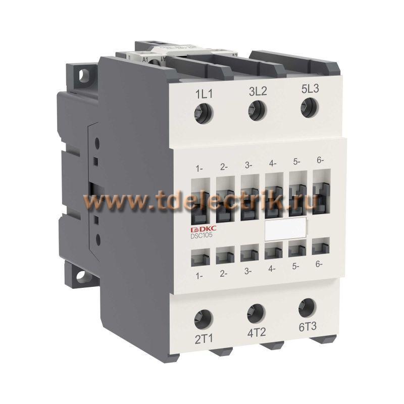 Фотография №1, Магнитный контактор YON DSC105 105A 55кВт AC3 3P кат.48В AC