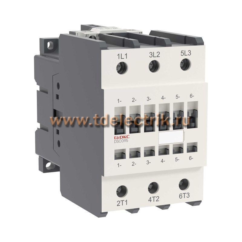 Фотография №1, Магнитный контактор YON DSC095 95A 45кВт AC3 3P кат.48В DC