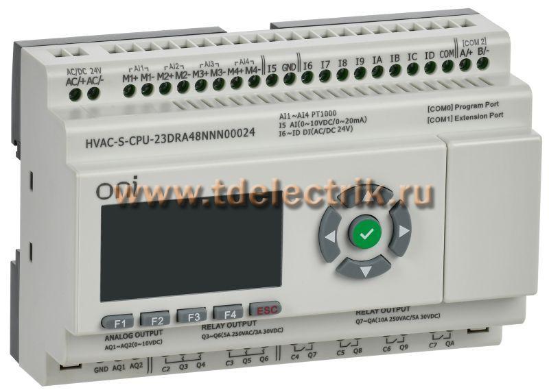 Фотография №1, ПЛК HVAC S ЦПУ 8DI 8DO 1AI 4PT 2AO LED RS485 ONI