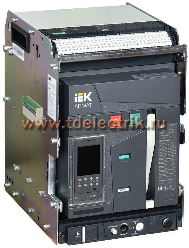 Фотография №1, ARMAT AR-A2S TD20 3P W HR/VR Выключатель автоматический воздушный с акс. IEK