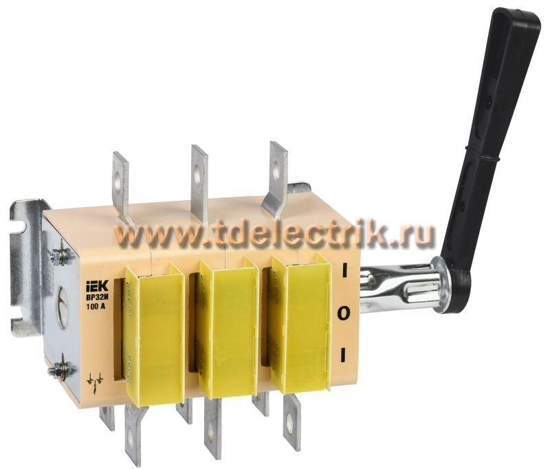 Фотография №1, Выключатель-разъединитель ВР32И-31В71250 100А IEK