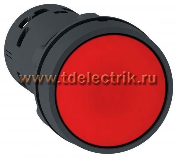 Фотография №1, Кнопка 22мм красная с возвратом 1нз (max 1226)